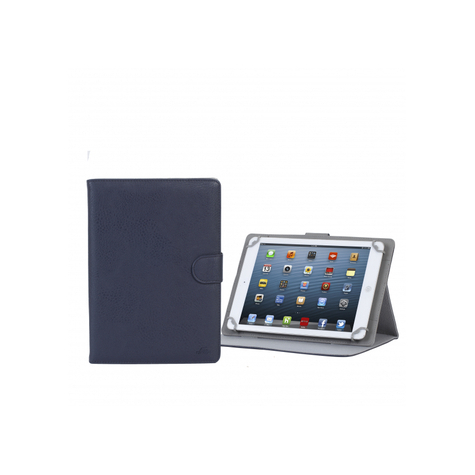Rivacase 3017 Folio Universal Apple Ipad Air Samsung Galaxy Tab 3 10.1 Galaxy Note 10.1 Acer Iconia Tab 10.1 Asus... 25,6 Cm (10,1 Inch) 367 G Albastru