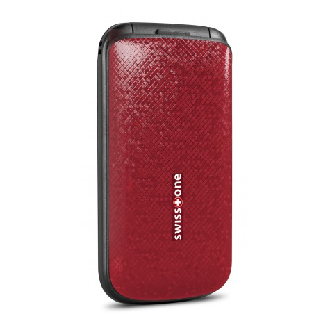 Swisstone Sc 330 Clamshell Dual Sim 4,5 Cm (1,77 Inch) Bluetooth 600 Mah Negru Roșu Roșu