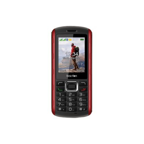 Bea-Fon Al560 Bară 6,1 Cm (2,4 Inch) 1,3 Mp Bluetooth 1450 Mah Negru Roșu
