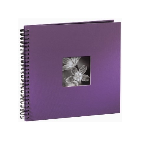 Hama Fine Art Spiral Album Violet 34x32/50 Violet 10 X 15 13 X 18 340 Mm 320 Mm