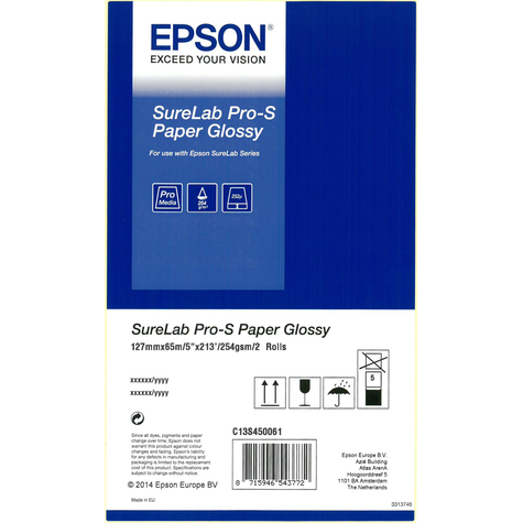 Hârtie Epson Surelab Pro-S Glossy Bp 5x65 2 Role