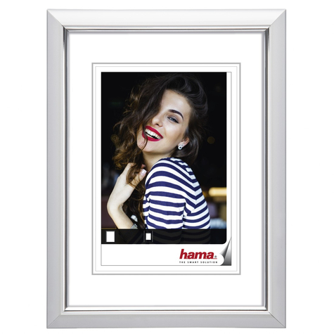 Hama Saragossa - Plastic - White - Single Photo Frame - 10 X 15 Cm - Thoughtful - 150 Mm