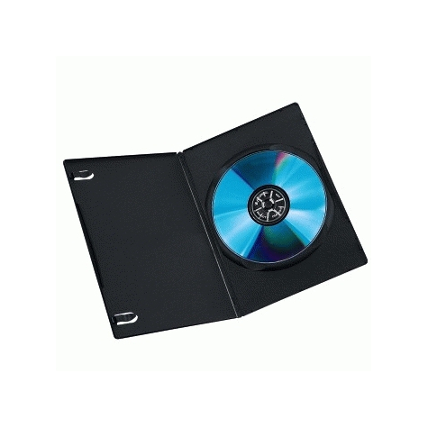 Hama Dvd Slim Box 10 Negru 1 Discuri Negru