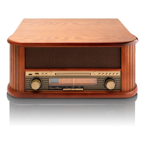 Stl Lenco Tcd-2550 Placă Turnantă Audio Cu Transmisie Prin Curea Automată Lemn Lemn 33,45,78 Rpm 33,45,78 Rpm