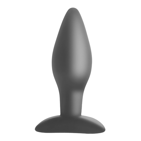 Silicon Butt Plug Mare Negru