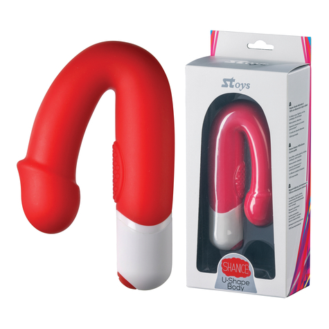 Stoys Shanice Vibrator Din Silicon Roșu