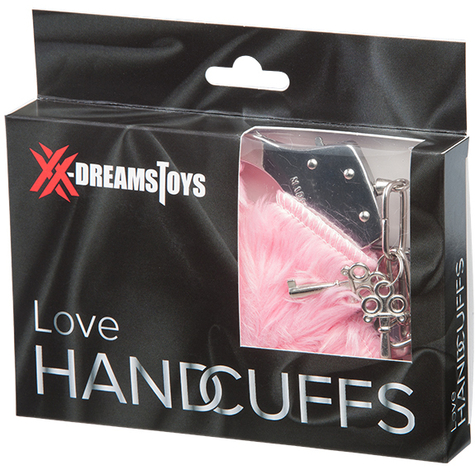 Xx-Dreamstoys Love Handcuffs W. Plush Roz