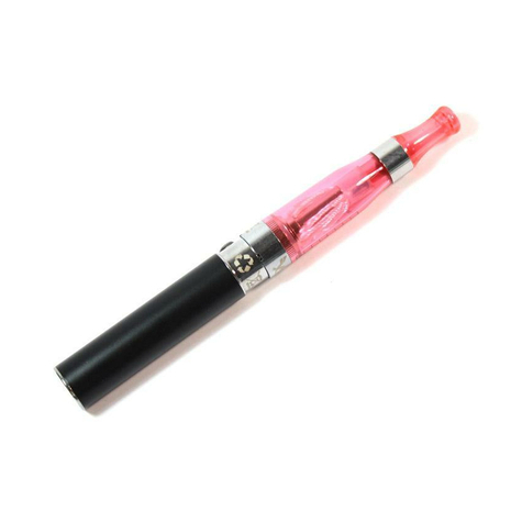 Ttzig E-Cigaretă Proset Clearomizer Starter Kit (Roșu + Mâner Negru)