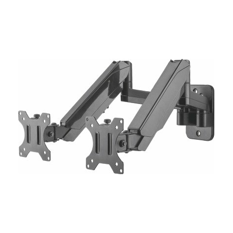 Manhattan Universal Wall Mount With Extension Arm Two Monitor 17''-32'' Max. 8 Kg