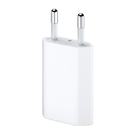Apple Md813zm/A Usb Charger Adapter Usb White Taken From An Original Iphone Box