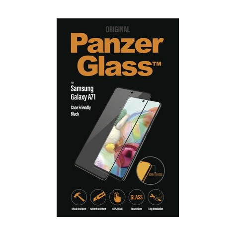 Panzerglass Samsung Galaxy A71 Husă Prietenoasă Edge-To-Edge, Negru