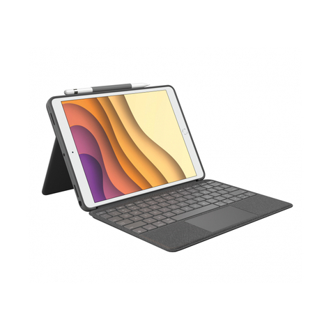 Logitech Combo Touch Case Pentru Ipad Air (A 3-A Generație)/Ipad Pro 10,5'', Grafit