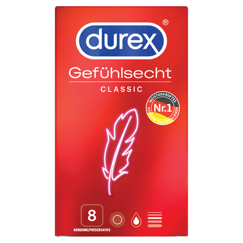 Durex Sensual Classic 8 Buc.