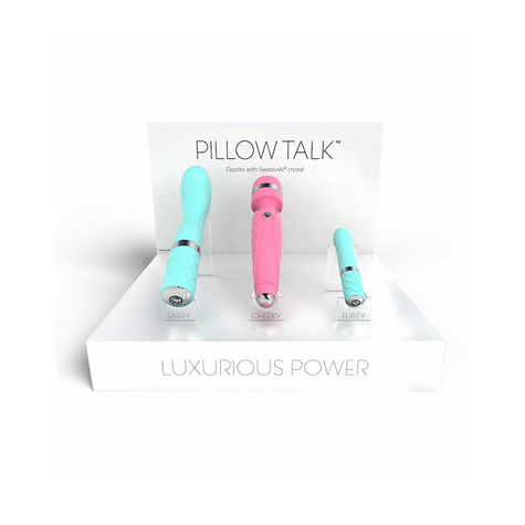 Pillow Talk Display With Testers