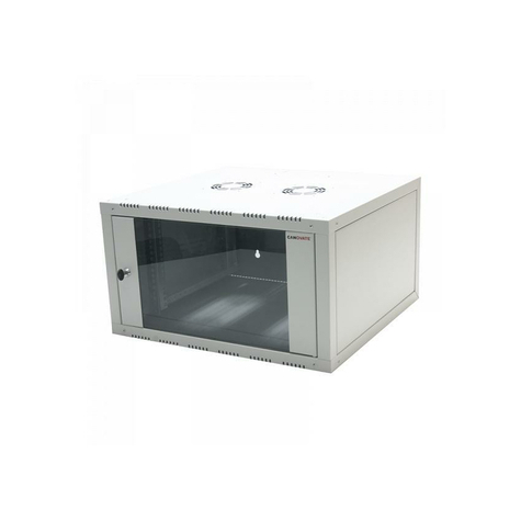 Logilink 19 Wall Enclosure One-Piece 12he 600x560mm, Gray (W12e66g)
