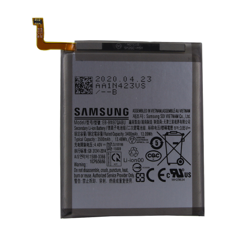 Samsung Ebbn970ab Samsung N970f Galaxy Note 10 Baterie Liion 3500mah