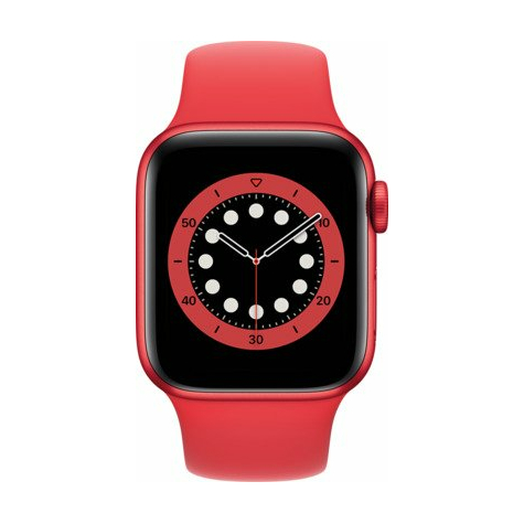 apple watch ser. 6 40 mm alu roșu, bucla (produs)roșu