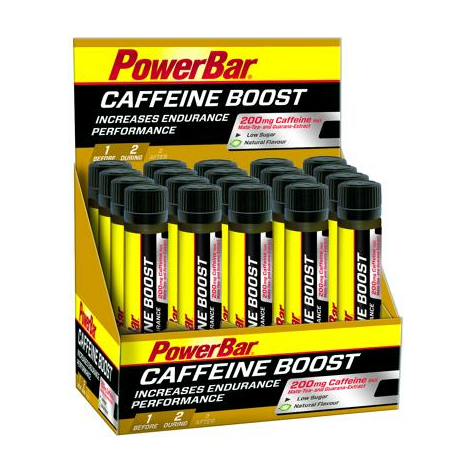 Powerbar Caffeine Boost Fiole, 20 Fiole De 25 Ml, Neutre