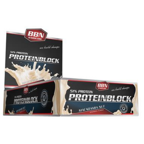 Best Body Nutrition Hardcore Protein Block, 15 X 90 G Bar