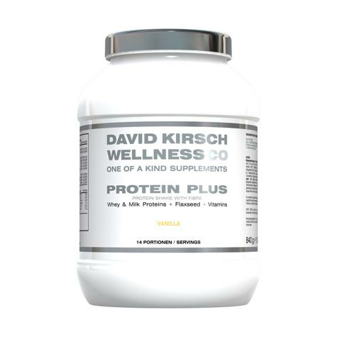 David Kirsch Wellness Co. Protein Shake Plus, Cutie De 840 G, Vanilie