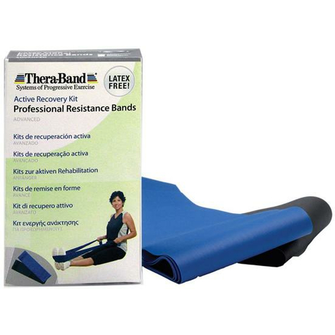 Theraband Latex-Free Latex-Free Ungsbder În Set, 2 X 1,50 M (Extra Strong + Special Strong)