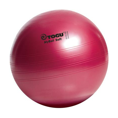 Togu Myball Soft, 75 Cm, Perlat-Weiruby Roșu/Antracit