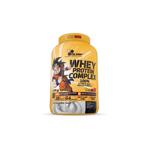 Olimp Whey Protein Complex 100 %, Ediție Limitată Dragon Ball Z, 2270 G Cutie, Cookies & Cream