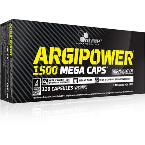 Olimp Argi Power 1500 Mega Caps, 120 Capsule