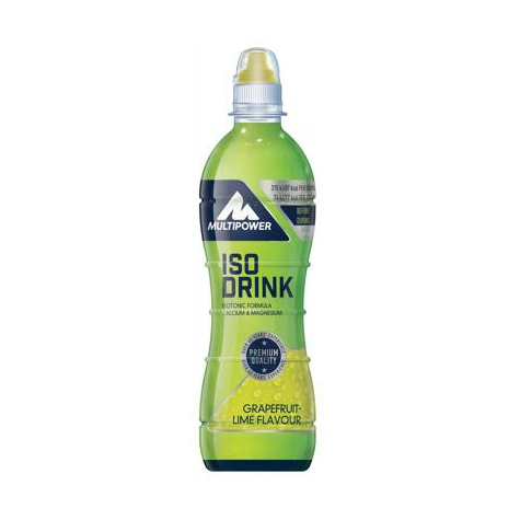 Multipower Iso Drink, 12 Sticle De 500 Ml (Depozit), Grapefruit Lime