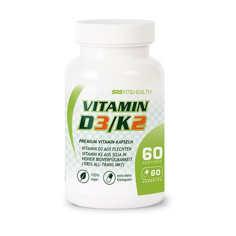 Srs Vitamina D3/K2, 60 Capsule Doză