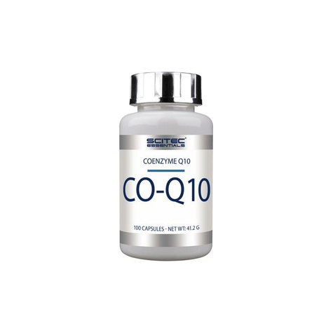 Scitec Essentials Co-Q10, 10 Mg, 100 Capsule Doză