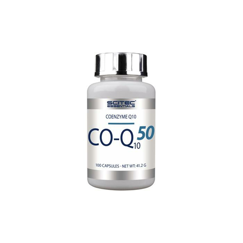 Scitec Essentials Co-Q10, 50 Mg, 100 Capsule Doză