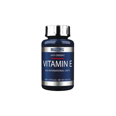 Scitec Essentials Vitamina E, 100 Capsule Can