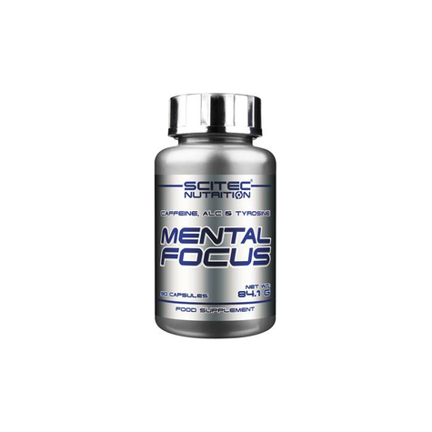 scitec nutrition mental focus, 90 capsule doză