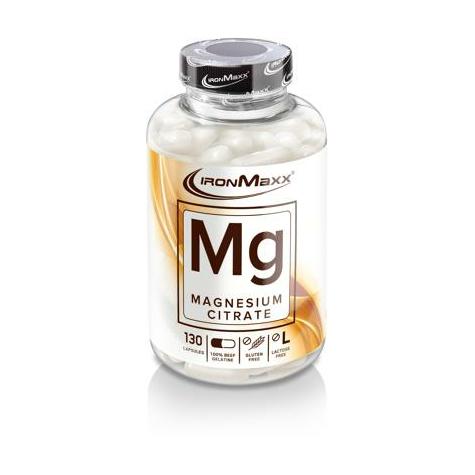 Ironmaxx Mg-Magnesium, 130 Capsule Poate