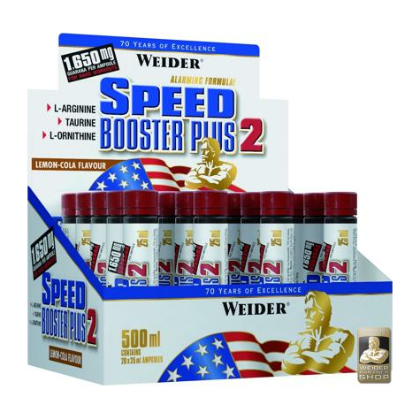 Joe Weider Speed Booster Plus 2, 20 X 25 Ml Fiole