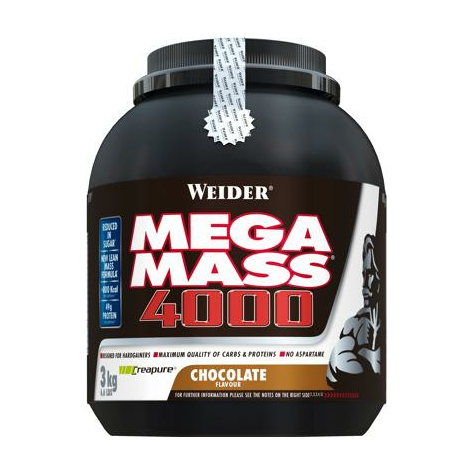 Joe Weider Mega Mass 4000, 3000 G Poate
