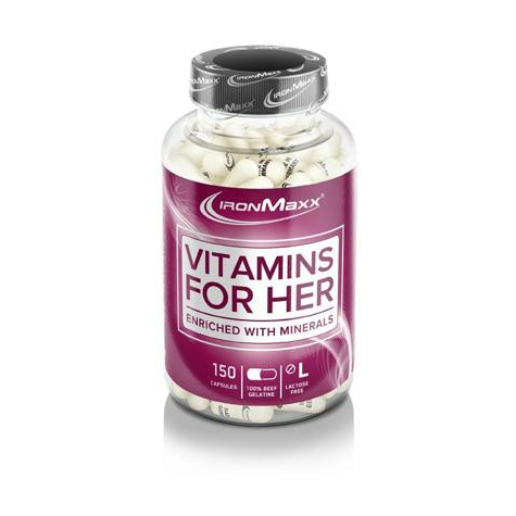 Ironmaxx Vitamine Pentru Ea, Doză De 150 Capsule