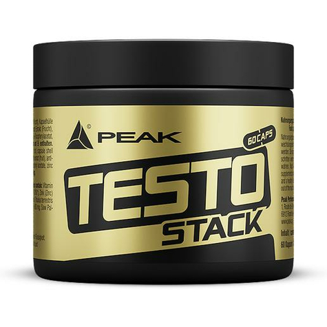Peak Performance Testo Stack, 60 Capsules Dose