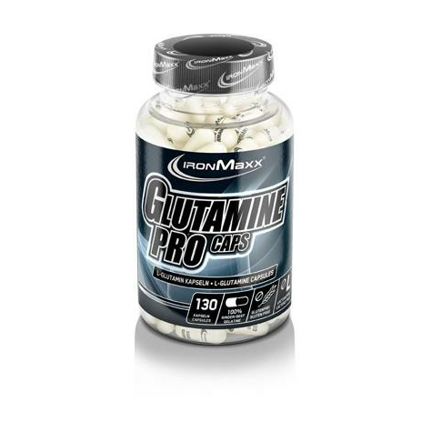 Ironmaxx Glutamine Pro, 130 Capsule Poate