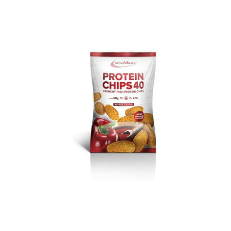 Ironmaxx Protein Chips 40, 20 X 50 G Pungă