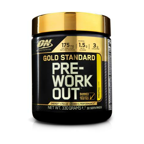 Optimum Nutrition Gold Standard Gold Standard Pre Workout, Cutie De 330 G