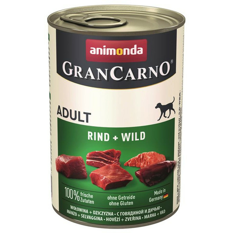 Animonda Câine Grancarno,Carno Adult Carne De Vită Joc 400gd