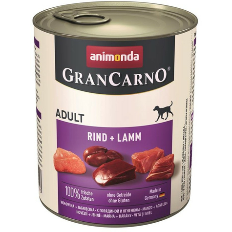 Animonda Dog Grancarno,Carno Adult Beef-Lamb 800g D