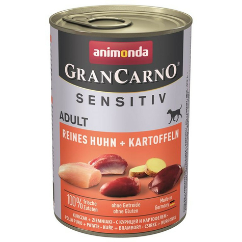 Animonda Dog Grancarno Sensitive,Carno Sensi Chicken+Potato 400gd