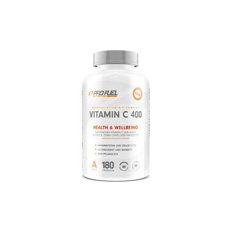 Profuel Vitamin C 400 Complex, 180 Capsule Can