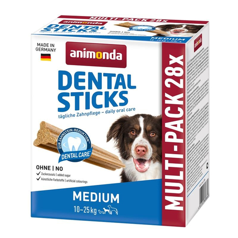 Animonda Snacks Pentru Câini,Ani.Dental Sticks Med. 4x180 G