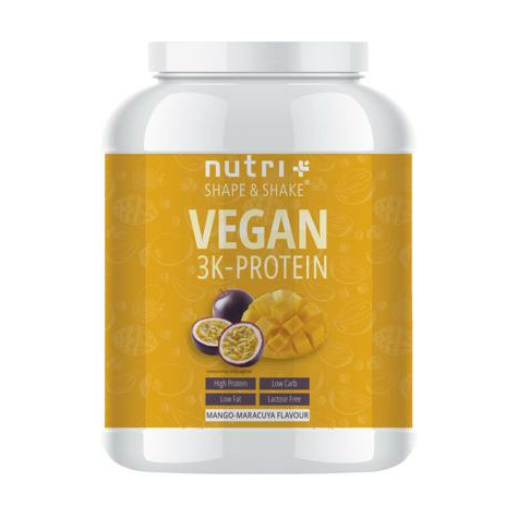 Nutri+ Vegan 3k Protein Powder, Cutie De 1000 G