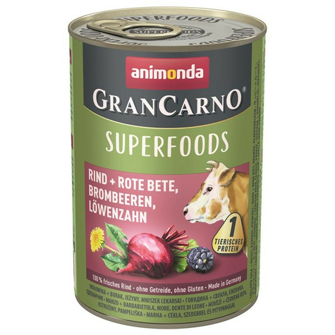Animonda Dog Grancarno,Grancarno Superf. Beef 400gd