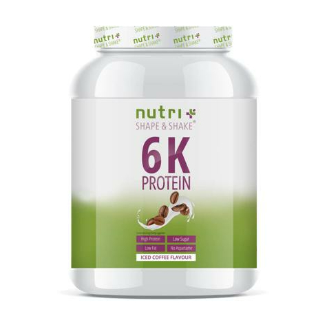 Nutri+ Vegan 6k Protein Powder, 1000 G Can